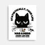 Statistically Your Life Was A Mess-None-Stretched-Canvas-Trendlory
