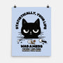 Statistically Your Life Was A Mess-None-Matte-Poster-Trendlory