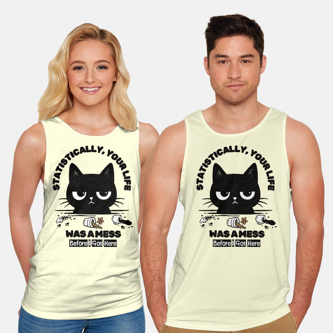 Statistically Your Life Was A Mess-Unisex-Basic-Tank-Trendlory