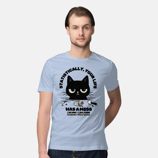 Statistically Your Life Was A Mess-Mens-Premium-Tee-Trendlory