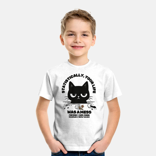 Statistically Your Life Was A Mess-Youth-Basic-Tee-Trendlory