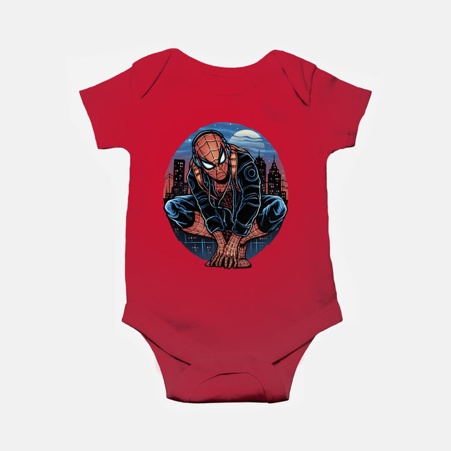 Big City Crawler-Baby-Basic-Onesie-glitchygorilla