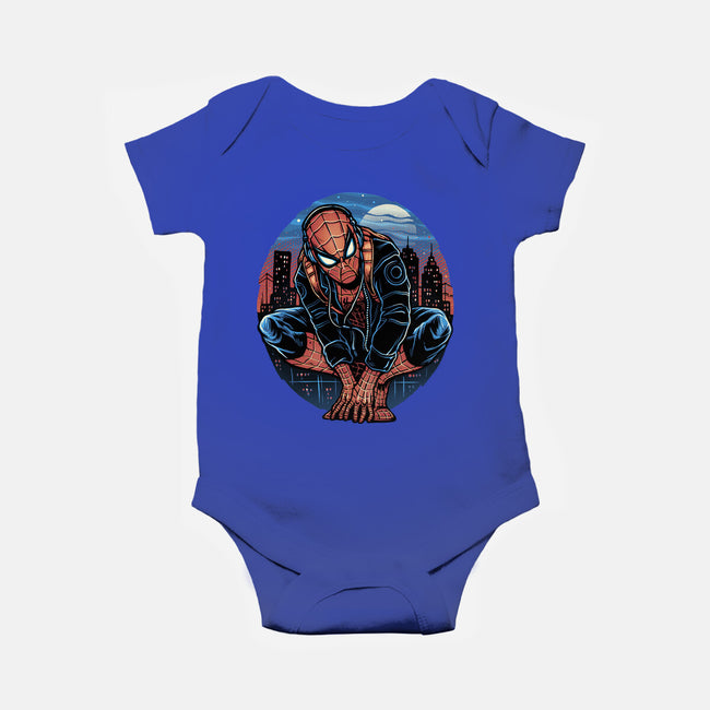 Big City Crawler-Baby-Basic-Onesie-glitchygorilla
