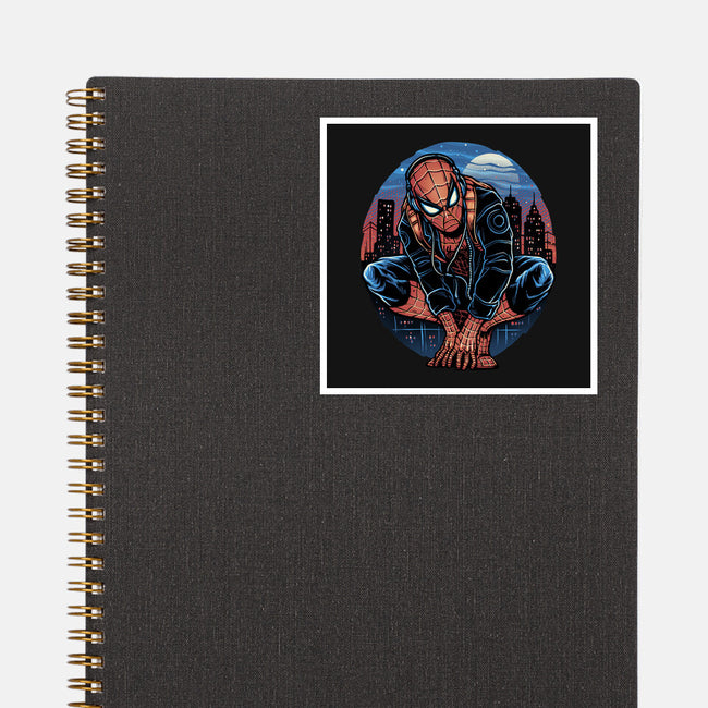 Big City Crawler-None-Glossy-Sticker-glitchygorilla