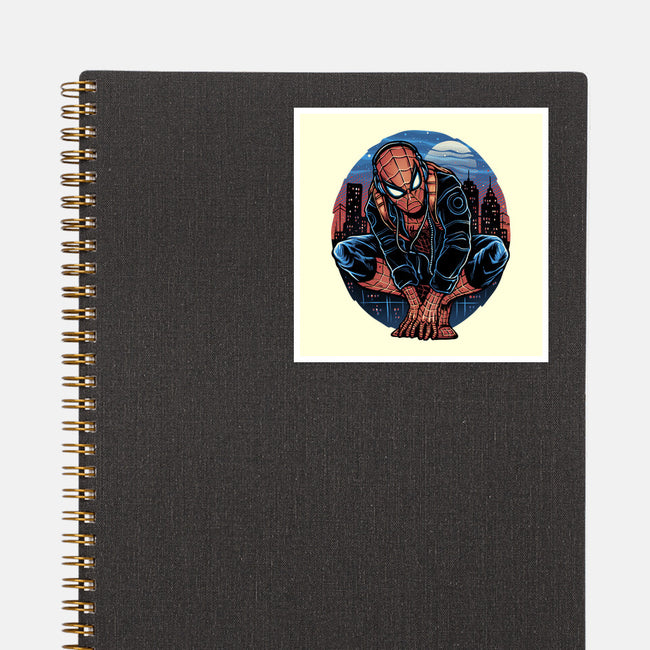 Big City Crawler-None-Glossy-Sticker-glitchygorilla