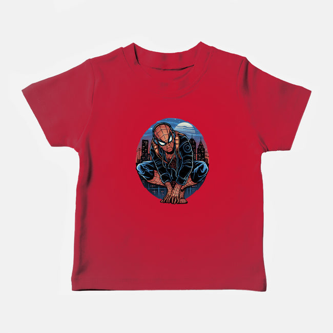 Big City Crawler-Baby-Basic-Tee-glitchygorilla