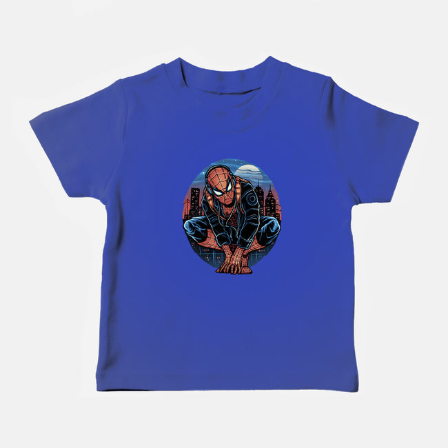 Big City Crawler-Baby-Basic-Tee-glitchygorilla