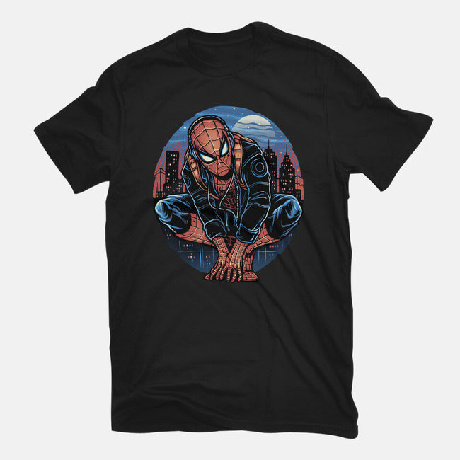 Big City Crawler-Mens-Heavyweight-Tee-glitchygorilla