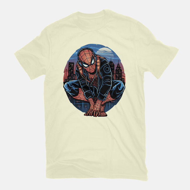 Big City Crawler-Mens-Basic-Tee-glitchygorilla