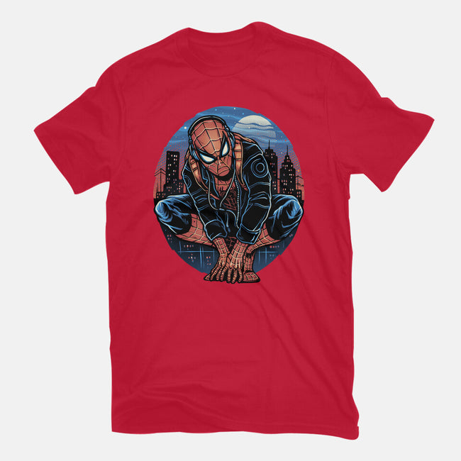 Big City Crawler-Mens-Heavyweight-Tee-glitchygorilla