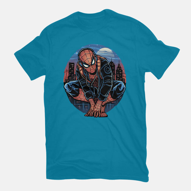 Big City Crawler-Mens-Heavyweight-Tee-glitchygorilla