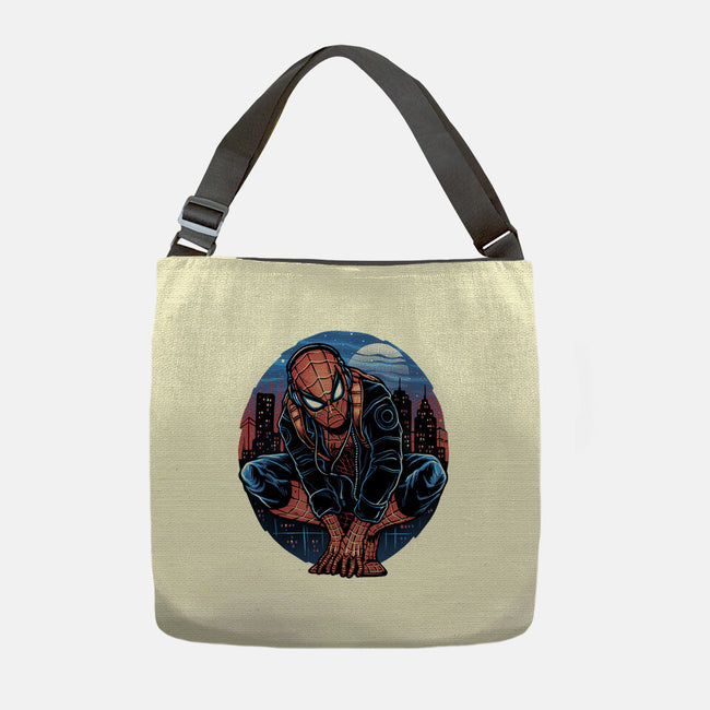 Big City Crawler-None-Adjustable Tote-Bag-glitchygorilla