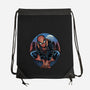 Big City Crawler-None-Drawstring-Bag-glitchygorilla