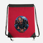 Big City Crawler-None-Drawstring-Bag-glitchygorilla
