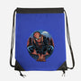 Big City Crawler-None-Drawstring-Bag-glitchygorilla