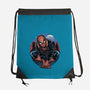 Big City Crawler-None-Drawstring-Bag-glitchygorilla