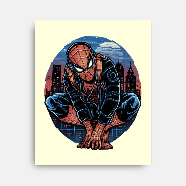 Big City Crawler-None-Stretched-Canvas-glitchygorilla