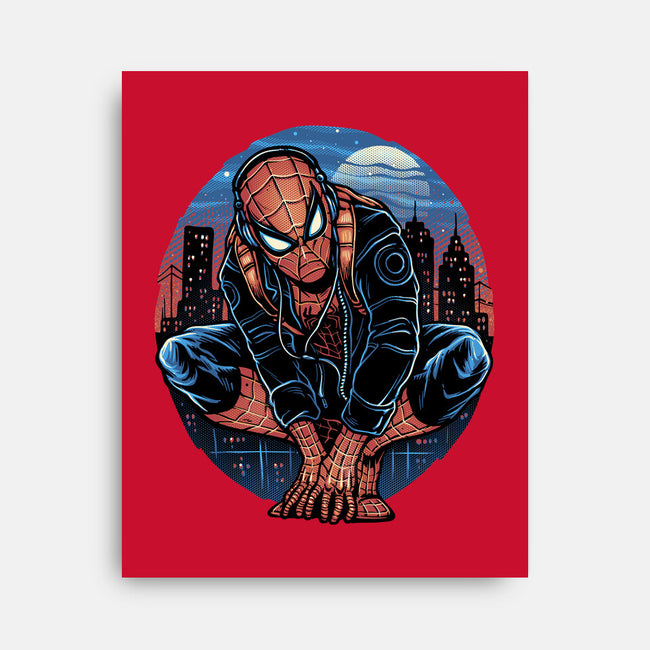 Big City Crawler-None-Stretched-Canvas-glitchygorilla