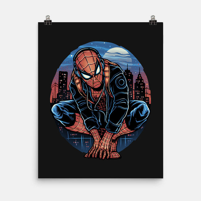 Big City Crawler-None-Matte-Poster-glitchygorilla
