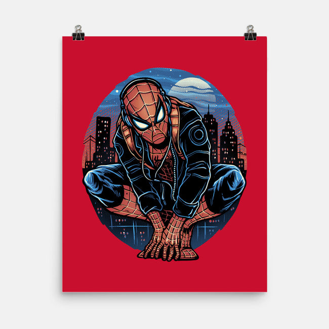 Big City Crawler-None-Matte-Poster-glitchygorilla