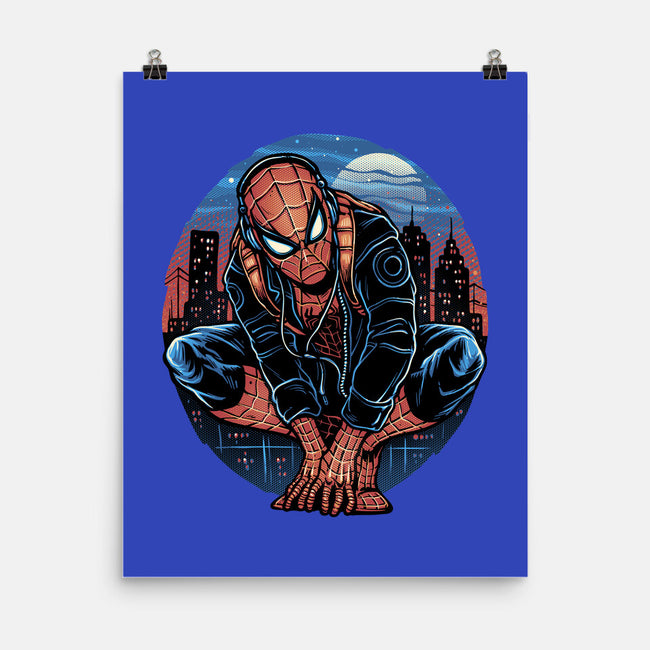 Big City Crawler-None-Matte-Poster-glitchygorilla