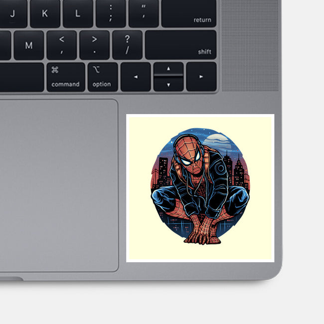 Big City Crawler-None-Glossy-Sticker-glitchygorilla