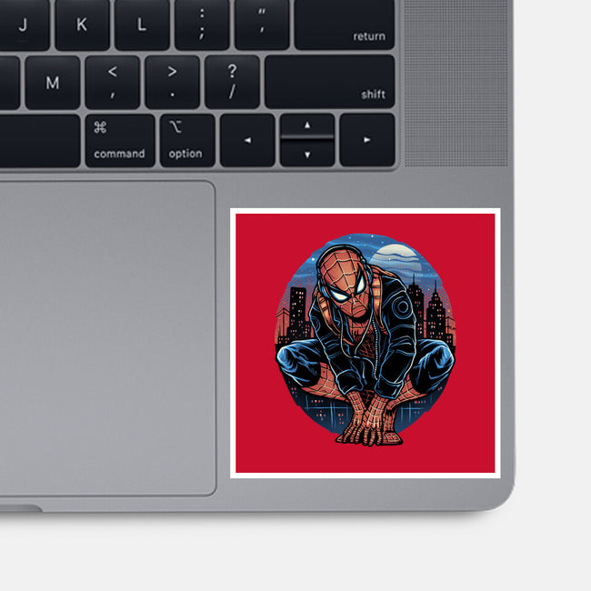 Big City Crawler-None-Glossy-Sticker-glitchygorilla