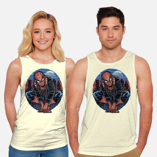 Big City Crawler-Unisex-Basic-Tank-glitchygorilla