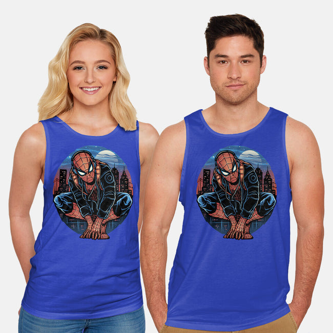 Big City Crawler-Unisex-Basic-Tank-glitchygorilla