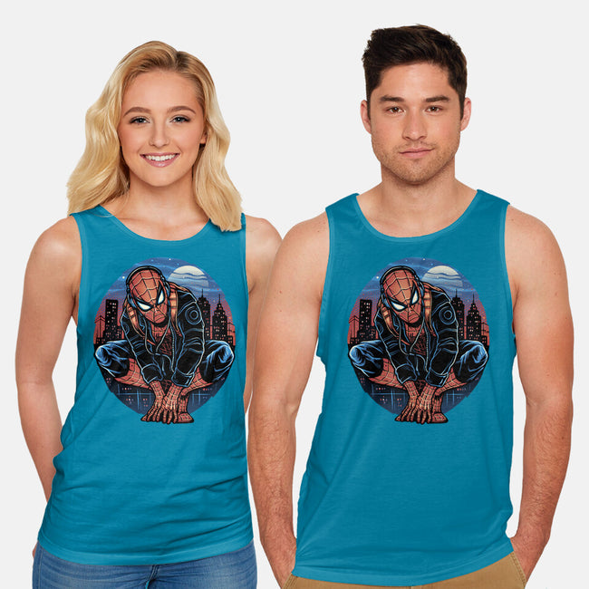 Big City Crawler-Unisex-Basic-Tank-glitchygorilla