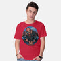 Big City Crawler-Mens-Basic-Tee-glitchygorilla