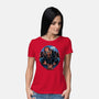 Big City Crawler-Womens-Basic-Tee-glitchygorilla