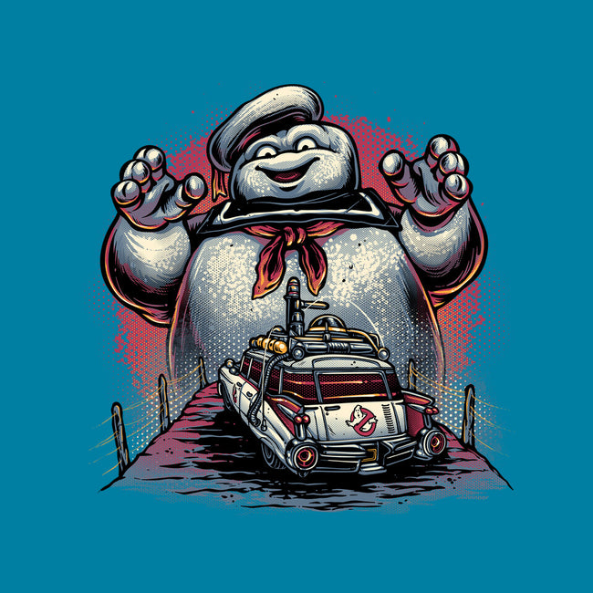Spooky Encounter-Mens-Heavyweight-Tee-glitchygorilla