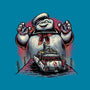 Spooky Encounter-Mens-Heavyweight-Tee-glitchygorilla