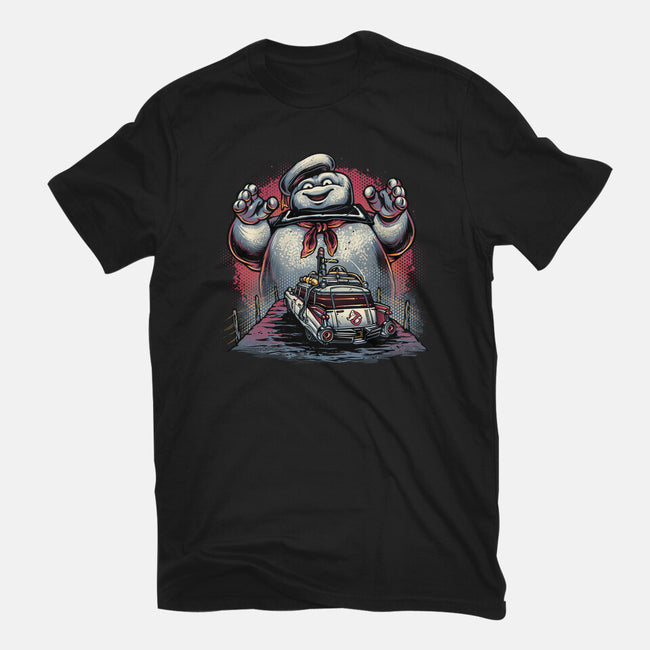 Spooky Encounter-Mens-Heavyweight-Tee-glitchygorilla