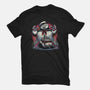 Spooky Encounter-Mens-Heavyweight-Tee-glitchygorilla