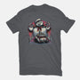 Spooky Encounter-Mens-Heavyweight-Tee-glitchygorilla
