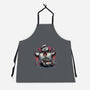 Spooky Encounter-Unisex-Kitchen-Apron-glitchygorilla