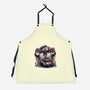 Spooky Encounter-Unisex-Kitchen-Apron-glitchygorilla