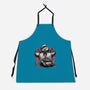 Spooky Encounter-Unisex-Kitchen-Apron-glitchygorilla