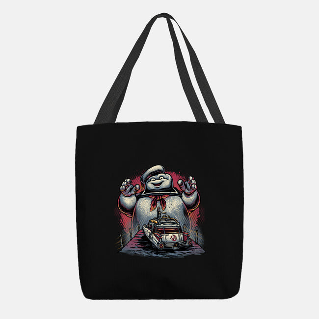 Spooky Encounter-None-Basic Tote-Bag-glitchygorilla