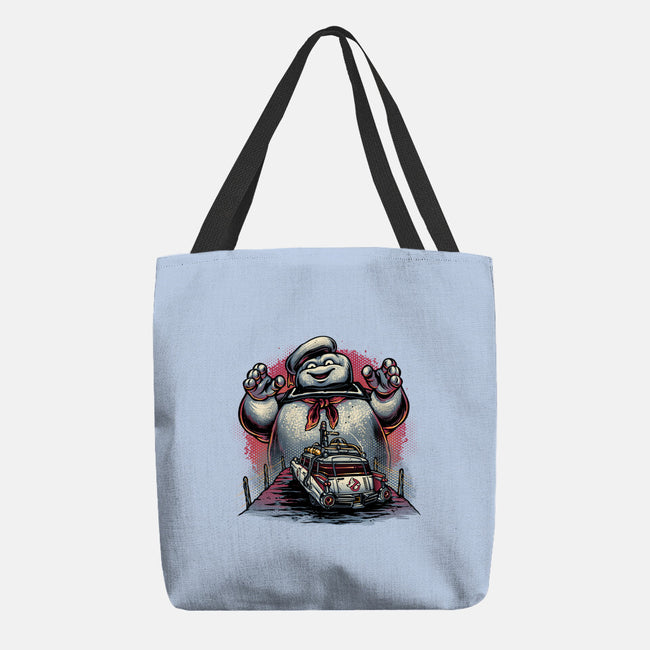 Spooky Encounter-None-Basic Tote-Bag-glitchygorilla