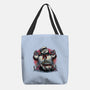 Spooky Encounter-None-Basic Tote-Bag-glitchygorilla