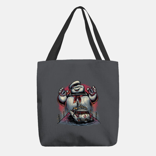 Spooky Encounter-None-Basic Tote-Bag-glitchygorilla