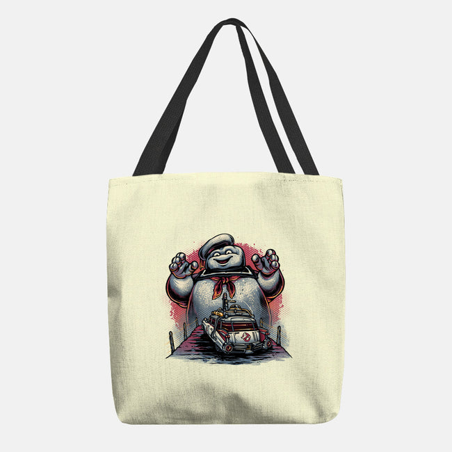 Spooky Encounter-None-Basic Tote-Bag-glitchygorilla