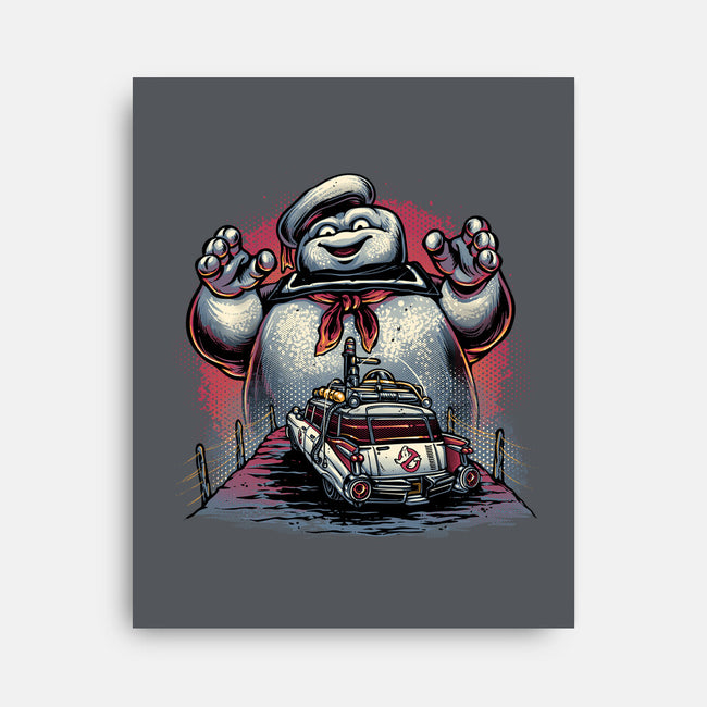 Spooky Encounter-None-Stretched-Canvas-glitchygorilla