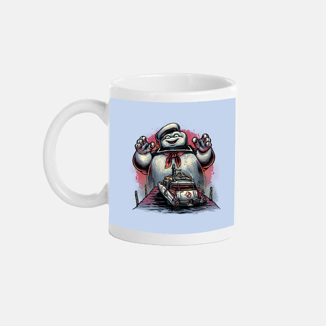 Spooky Encounter-None-Mug-Drinkware-glitchygorilla