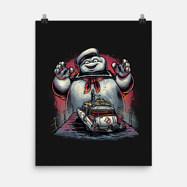 Spooky Encounter-None-Matte-Poster-glitchygorilla