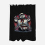 Spooky Encounter-None-Polyester-Shower Curtain-glitchygorilla