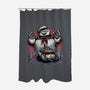 Spooky Encounter-None-Polyester-Shower Curtain-glitchygorilla